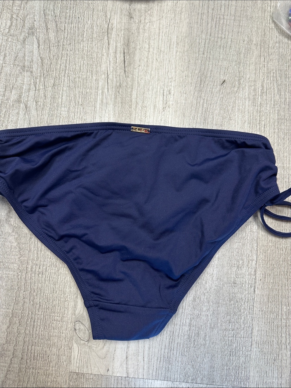 Navy Floral Tankini Set - Navy & Multi Floral Top size Small bottom XS - Picture 7 of 11